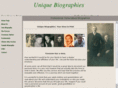 uniquebiographies.com
