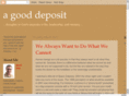 agooddeposit.com