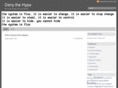 denythehype.com