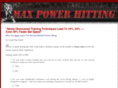 maxpowerhitting.com