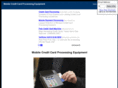 mobilecreditcardprocessingequipment.com