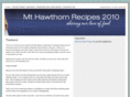 mthawthornrecipes.com