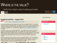 whereisthevalue.com