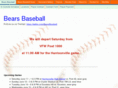 bearsbaseball.org