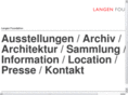 langenfoundation.de
