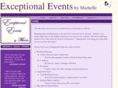 exceptionaleventsbymichelle.com