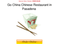 gochinarestaurant.com