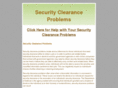 securityclearanceproblems.com