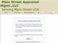 mainstreetappraisalmanagement.com