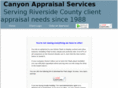 canyonappraisalservices.com