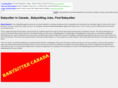 babysittercanada.com