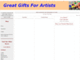 greatgiftsforartists.com