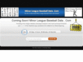 minorleaguebaseballdata.com