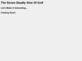 sevendeadlysinsofgolf.com