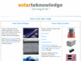 solarteknowledge.com