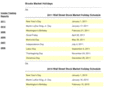 market-holiday.com