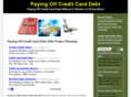 payingoffcreditcarddebt.org