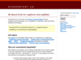 screenfont.ca