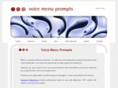 voicemenuprompts.com