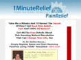 1minutepainrelief.com
