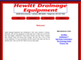 hewittdrainageequipment.com