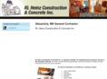 rlheinzconstruction.com
