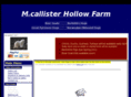 mccallisterhollowfarm.com