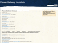 flowerdeliveryhonolulu.com