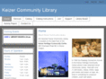 keizerlibrary.org