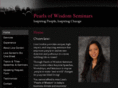 pearlsofwisdomseminars.com