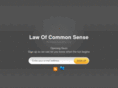 lawofcommonsense.com