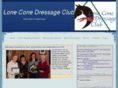 loneconedressage.com