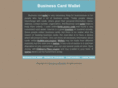 business-card-wallet.com