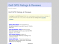golfgpsratings.com