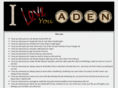 iloveyouaden.com