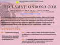 reclamationbond.com