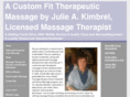 acustomfittherapeuticmassage.com