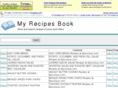 myrecipesbook.com