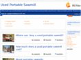 usedportablesawmill.net