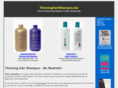 thinninghairshampoo.biz