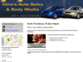 ginosautosalesandbodyworks.com