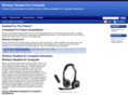 wirelessheadsetforcomputer.org