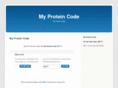 myproteincode.info