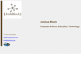 joshblock.com
