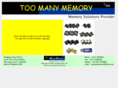 2manymemory.com
