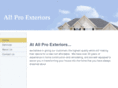 allproexteriorsandroofing.com