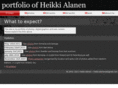 heikkialanen.net
