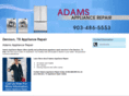 adams-appliancerepair.com