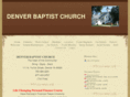 denverbaptistchurch.net