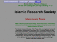 islamicresearchsociety.net